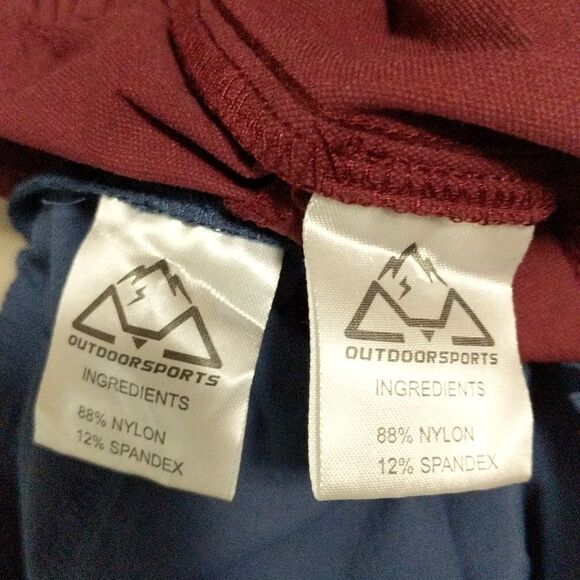 NWT outdoor sports hiking short bundle blue maroon women's size XL - Picture 5 of 10